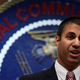 Federal Communications Commission Chairman Ajit Pai speaks to members of the media after a commission meeting December 14, 2017 in Washington, DC.
